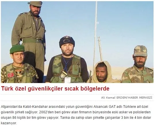 Türk Özel Güvenlikçiler Sıcak Bölgelerde